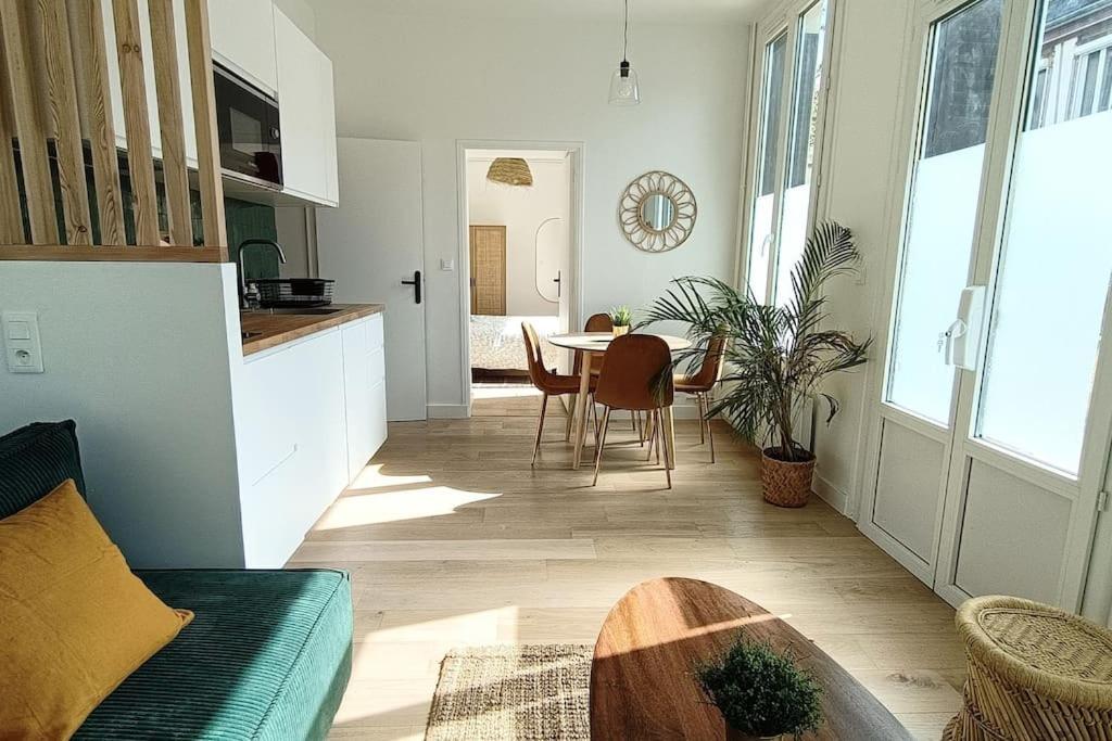 Appartement Gare Avec Parking Rouen Eksteriør billede